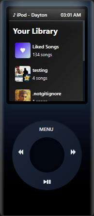 iPod Project Alternative View