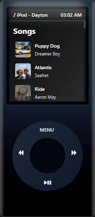 iPod Project Alternative View